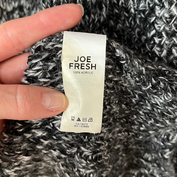 Joe Fresh Oversized Shawl Collar Sweater - Picture 3 of 5